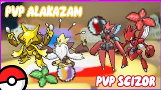 HOW TO MAKE ALAKAZAM AND SCIZOR PVP IN PBB [upl. by Evilo]