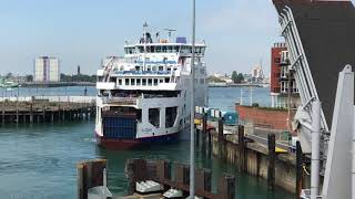 WightLink Ferry Arriving in Portsmouth [upl. by Ajani]