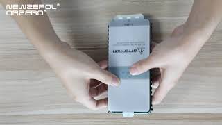 NEWZEROL Instllation for oneplus 8 prooneplus 9 pro screen protector with installation tool [upl. by Aneala]