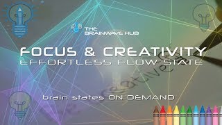 Focus amp Creativity Flow State Isochronics Tones for Creative Thinking Writing [upl. by Ennaeel]