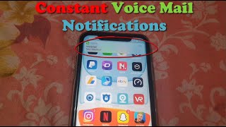 Voicemail Notification Wont go away iPhone [upl. by Mehs]