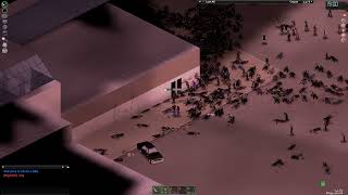 Project Zomboid  Ambushed by horde [upl. by Karrah]