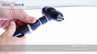 Changing a Welch Allyn light bulb [upl. by Agni]