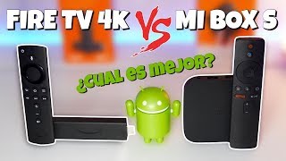 Amazon Fire TV Stick 4K vs Xiaomi Mi Box S ¿Cual es MEJOR [upl. by Alohcin]