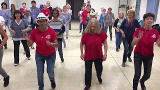 STRAIT DOWN Country Line Dance [upl. by Norted]