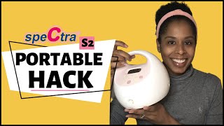 SPECTRA S2 Portable Battery Hack  Spectra S2 Breast Pump On The Go How To  Suction Strength Test [upl. by Maurise632]