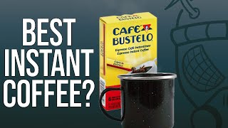 Cafe Bustelo Instant Coffee  Taste Test Review [upl. by Morrissey]