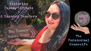 Exploring Casey Illinois and A Haunted Cemetery [upl. by Nalyad916]