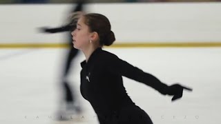 Kamila VALIEVA  ElegantShort Program 202122Training Version [upl. by Kahler39]