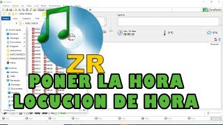 ZaraRadio Como poner la hora locución de hora  PRINCIPIANTES [upl. by Pease758]