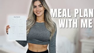 How to Meal Plan with Macros using a 1800 Calorie Meal Plan For Weight Loss [upl. by Aneleairam]