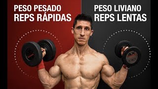 Cómo HACER REPETICIONES Para Aumentar MASA MUSCULAR [upl. by Fanestil466]