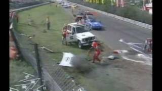 John Winter has a fiery accident at Avus DTM 1994 [upl. by Sly252]