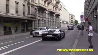 Capristo Aventador SV goes crazy in the city [upl. by Pierce528]