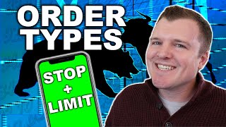 Stock Market Order Types EXPLAINED  Limit  Stop  Stop Limit  Trailing Stop [upl. by Blumenthal]