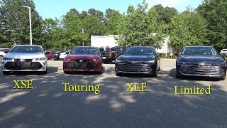 2019 Avalon Part 1 Comparing all models  how to pick your trim level [upl. by Hu]