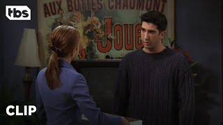 Friends Rachel Returns Ross Belongings Season 3 Clip  TBS [upl. by Marga]