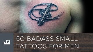 50 Badass Small Tattoos For Men [upl. by Aicinoid]