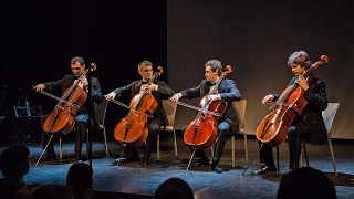 Prague Cello Quartet ve Studiu live [upl. by Assiluj]