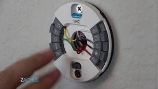 How to install Nest Learning Thermostat [upl. by Nylirem]