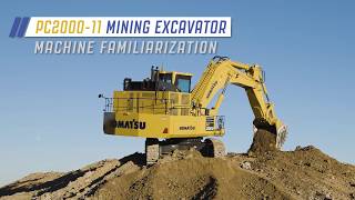 Komatsu PC200011 machine familiarization [upl. by Hicks]