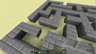 How To Build A Maze In Minecraft  Minecraft Tutorial S01 EP19 [upl. by Tacye]