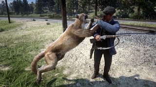 Playing as Animals in Red Dead Redemption 2 PC Mod [upl. by Nerha]