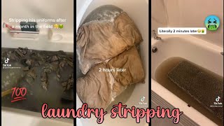 Laundry Stripping TikTok Compilation 2 ✨ Vlogs from TikTok [upl. by Regina]