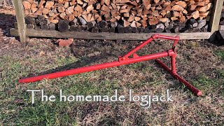 Homemade log jack [upl. by Valiant]