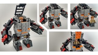 Robot para minifiguras  LEGO [upl. by Otsirave]