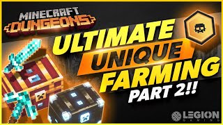 Ultimate Unique Farming PART 2 In Minecraft Dungeons [upl. by Ursal132]