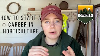 How to start a career in horticulture [upl. by Ativak]