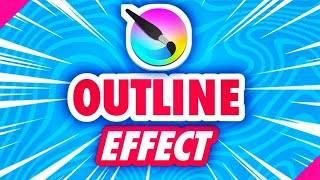 Krita Tutorial  How to Make easy Outine Effect  Beginner friendly Digital Art Tutorial [upl. by Tekcirk]