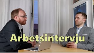 Arbetsintervju exempel och tips [upl. by Rockie]