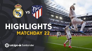 Highlights Real Madrid vs Atletico Madrid 10 [upl. by Akinit]