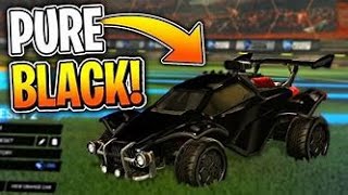 How to get a Black Car in Rocket League  Bakkesmod [upl. by Beesley111]