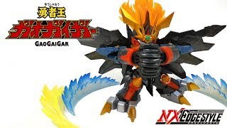 NXEDGE STYLE Genesic GaoGaiGar Reviewネクストエッジスタイル ジェネシック ガオガイガー [upl. by Eycal]