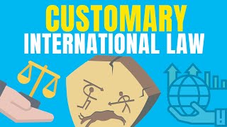 Customary International Law Customs Opinio Juris State Practice [upl. by Tolland]