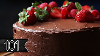 How To Make The Ultimate Chocolate Cake [upl. by Clari]