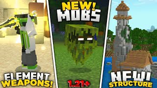 Best Mods For Minecraft Pocket Edition 121 [upl. by Eyma458]