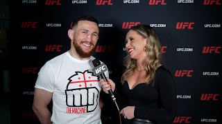 Merab Dvalishvili UFC 298 PostFight Interview [upl. by Mathe]