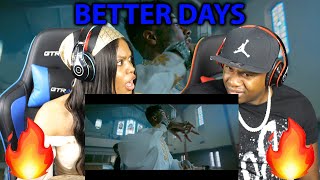 BLUEFACE ft OgBobbyBillion  OUTSIDE BETTER DAYS Official Music Video REACTION [upl. by Alansen976]