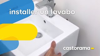 Installer un lavabo Castorama [upl. by Jordain]