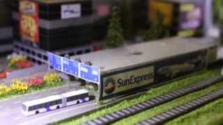 Bensheim Airport  SunExpress  Herpa Airport [upl. by Pimbley]