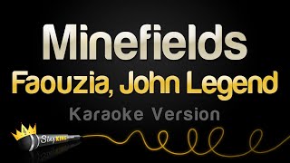 Faouzia John Legend  Minefields Karaoke Version [upl. by Buttaro855]