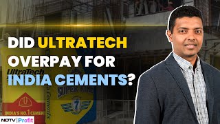 Did UltraTech Cement Pay Too Much for India Cements I Ultratech Deal News [upl. by Ilah355]