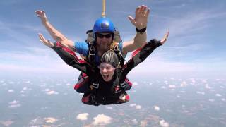 My First Skydive Tandem Jump from 14000 feet at Skydive Carolina [upl. by Einhorn349]