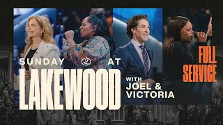 Joel Osteen LIVE  Lakewood Church Service  Reframe It [upl. by Preuss201]