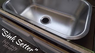 How to Install Undermount Sink in Granite  SINK SETTER [upl. by Shandy]