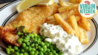 HOMEMADE FISH amp CHIPS RECIPE [upl. by Nileuqay]